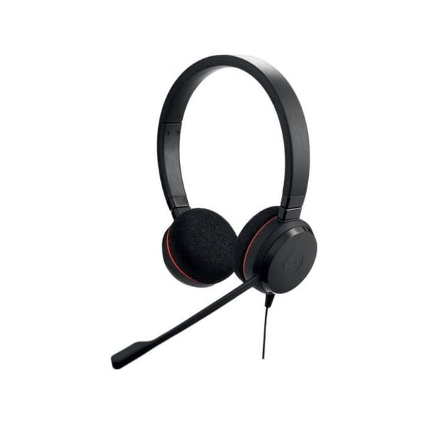 Mikroheadset - JABRA - Evolve 20 UC - Trådad - USB-C, USB-A - Överörat