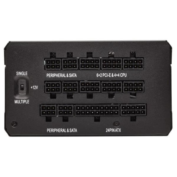 Alimentation PC - CORSAIR - HXi Series (2025) - HX1200i - 1200 Watt - 80 PLUS Platinum - C14 Version