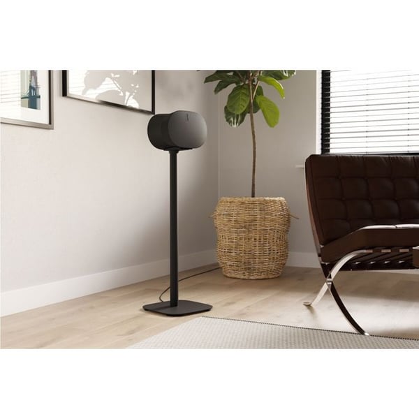 Højttalerstand - VOGEL'S - SFS 4133 - Sort - Til Sonos Era 300 - Højde 82 cm