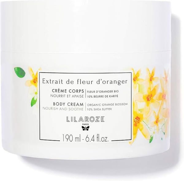 Crème Corps - Lilaroze Paris - Extrait av Apelsinblomma Ekologisk - 190ml - Utan parabener - Unisex