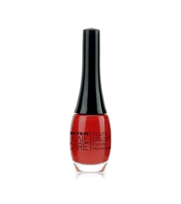 Nagellack - BETER - Ungdomsfärg N067 - Ren Röd - Lätt att applicera - Blank finish