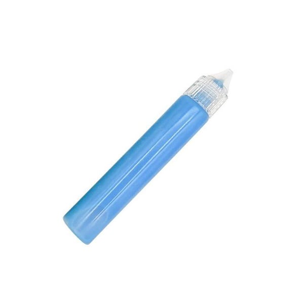 Stylo lim fosforescerande - MEGACREA DIY - 30 ml - Blå - Filttopp - Lyser i mörkret