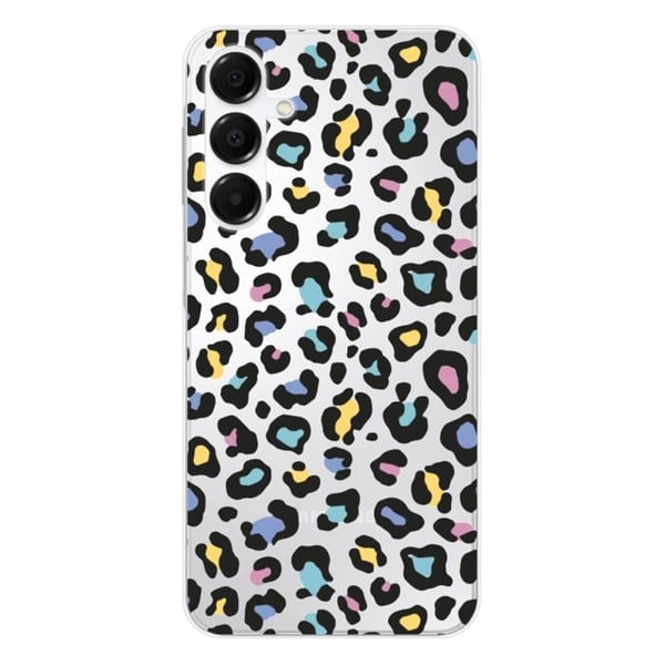 Silicone skal - Kompatibel med Samsung Galaxy A36 5G - leoparddesign i färg