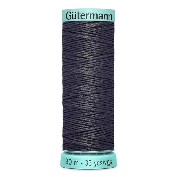 Fil 100% siden gråbrun - Lot 5x30m - Att 836