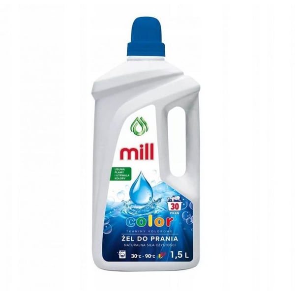 Lessive Madonis - el Kolor - MILL Gel tvättmedel för färg 1,5 l (pack av 8)