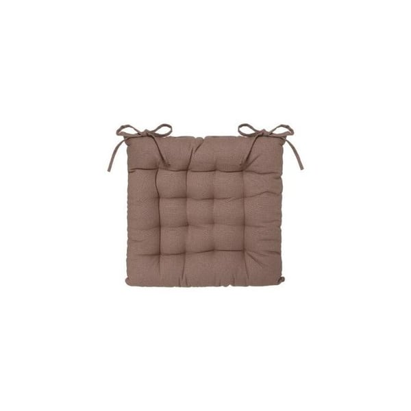 Stolsdyna med knutar 38 x 38 cm Atmosphéra - Taupe