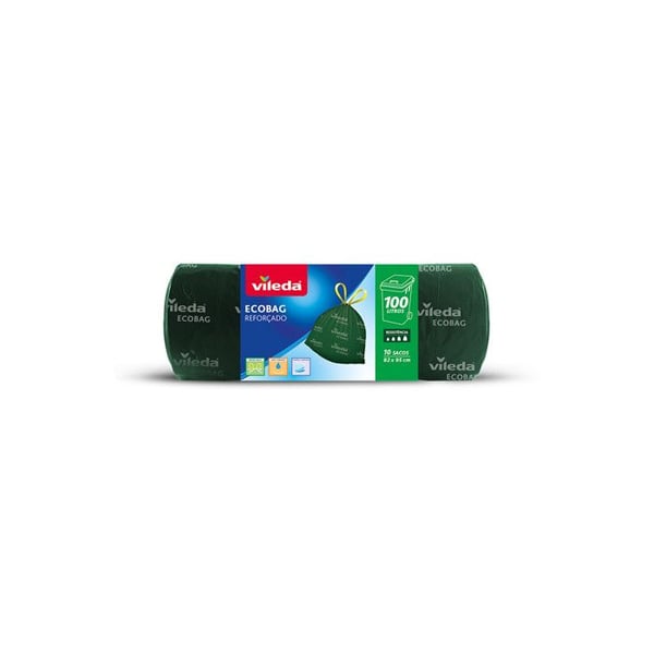 Sopptunna Ecobag 100l 100% Återvunnen 10st 169307 Vileda