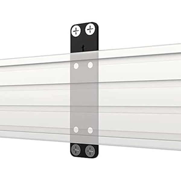 Tillbehör för montering av platt skärm - B-TECH - BT8390-WFK1 - Svart - 5 mm - 188 mm