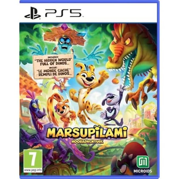Sällskapsspel - MERIDIEM GAMES - Marsupilami: Sarkofagets Hemlighet - Äventyr - Pussel - 2 till 4 spelare