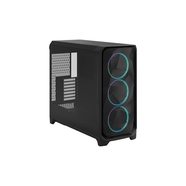 PC-kabinet - FRACTAL DESIGN - Meshify 3 XL RGB TG - E-ATX (330 mm) / SSI-EEB / SSI-CEB - 3 blæsere - USB Type C med 20 Gbps - Nej