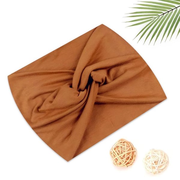 Korsband - AVIZAR - Brun - Mjuk Bomull - Bekväm - Elegant
