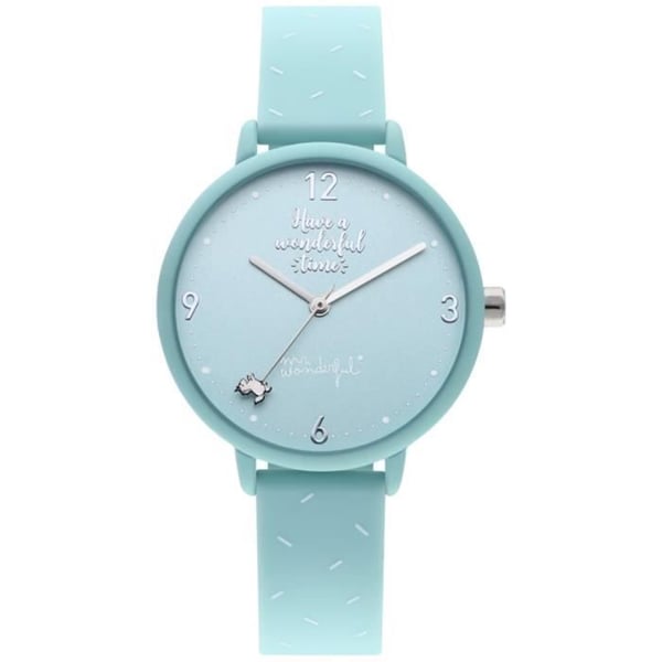 Klocka - MR WONDERFUL - HAPPY HOUR WR30200 - Kvarts - Analog - Grön