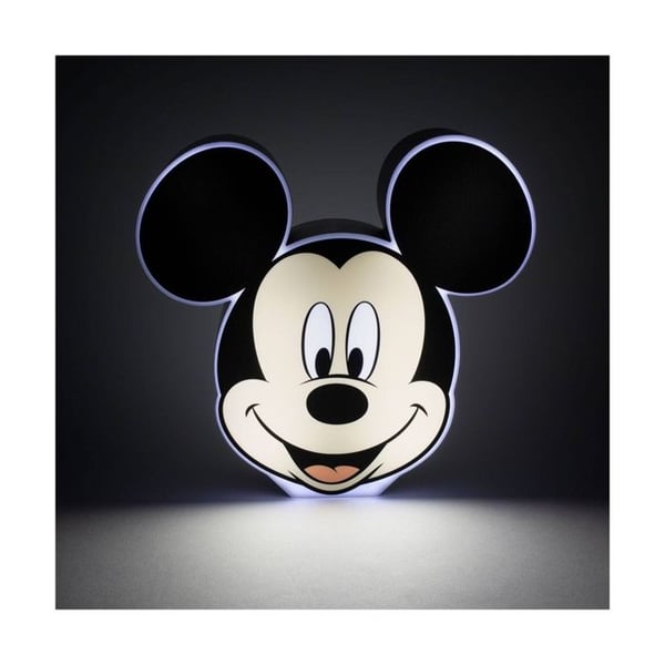 Skrivebordslampe - PALADONE - MICKEY - 17CM - Sort - Plastik - Indendørs