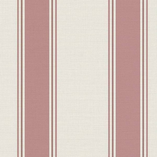 A.S. CREATION Non-woven tapet Michalsky 6 - Vågiga ränder écru/röd 10,05×0,53 m