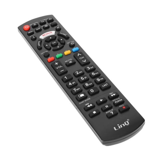 Universal Fjärrkontroll för Panasonic-TV med räckvidd 8m LinQ Svart