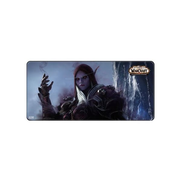 XL musmatta World of Warcraft Shadowlands - Sylvanas 900x420x4 mm, halkfri bas