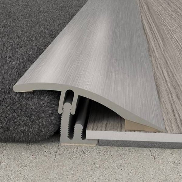 PROVISTON - Eftermonteringsprofil - 38 x 10,23 x 930 mm - Aluminium - Eftermonteringsnivå - Silver