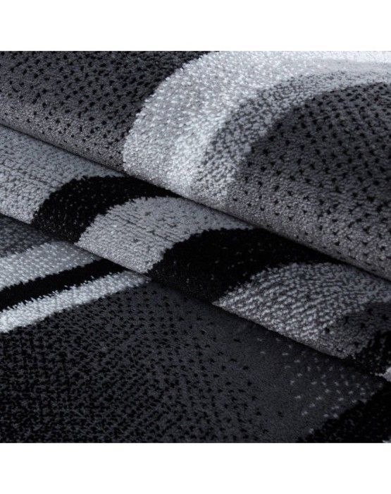Teppe - PARMA - 9210 - Moderne - Svart - 200x290 cm