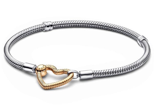 Armband - Kvinna - 569539C00-17 - 925 Silver - Bicolor - 17 cm