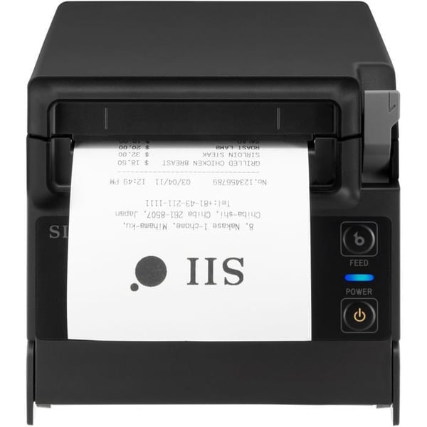 Biljettskrivare - Seiko Instruments Imp - Svart - Direkt termisk - USB