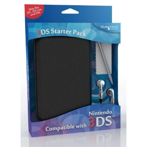 Startpaket 3DS - Svart - Bärbar spelkonsol - Trådlös