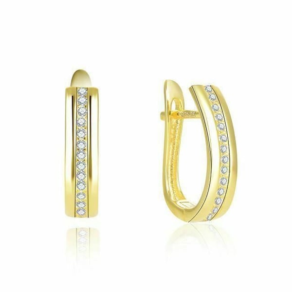 Örhängen - Beneto Fashion Aguc2669 - Guldpläterad - Guld - För kvinna