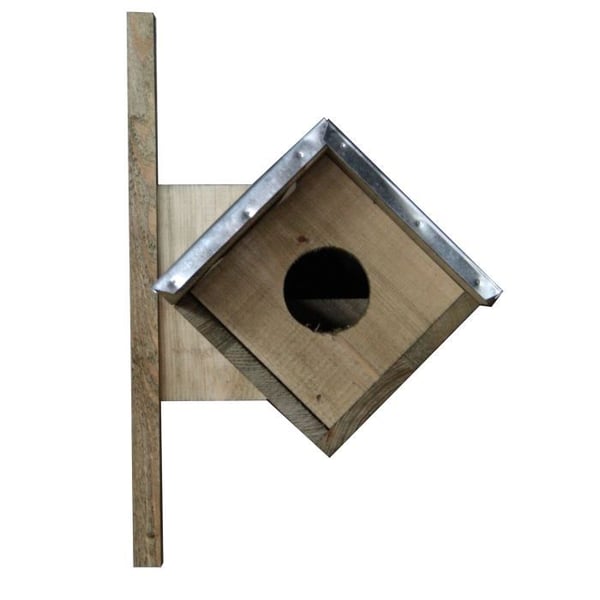 Esschert Design Tawny Birdhouse 80,5 x 31 x 52 cm