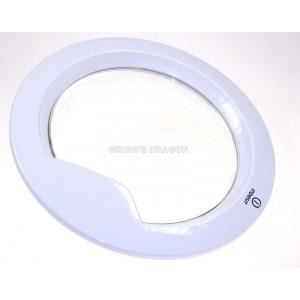 Komplett hyttventil med handtag för Indesit IWC81282FR tvättmaskin - Vit
