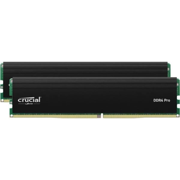 Crucial Mémoire RAM DDR4 Pro - 32GB Kit (16GBx2) - 3200 MT/s - CL22