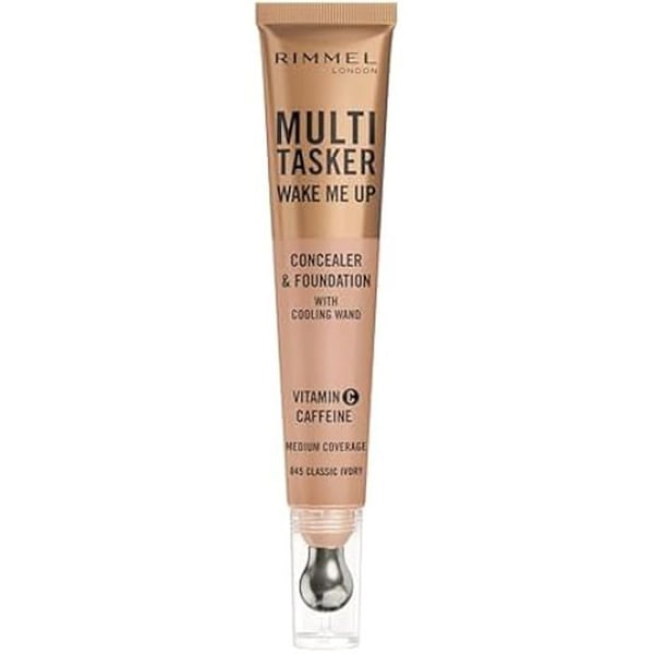 Concealer och Foundation - RIMMEL - Wake Me Up - 45 - Rose Vanilla - 20ml - Doftfri