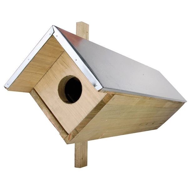 Esschert Design Tawny Birdhouse 80,5 x 31 x 52 cm