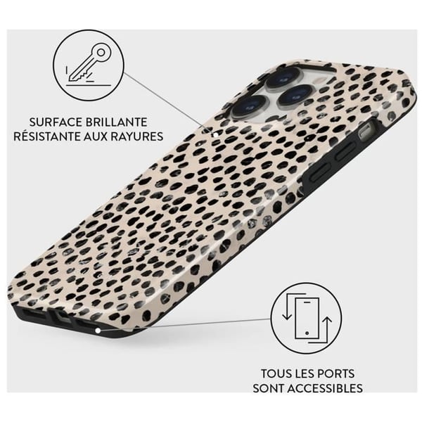 Coque - BURGA - Almond Latte - iPhone 14 Pro Max - Stødabsorberende - Optimal beskyttelse