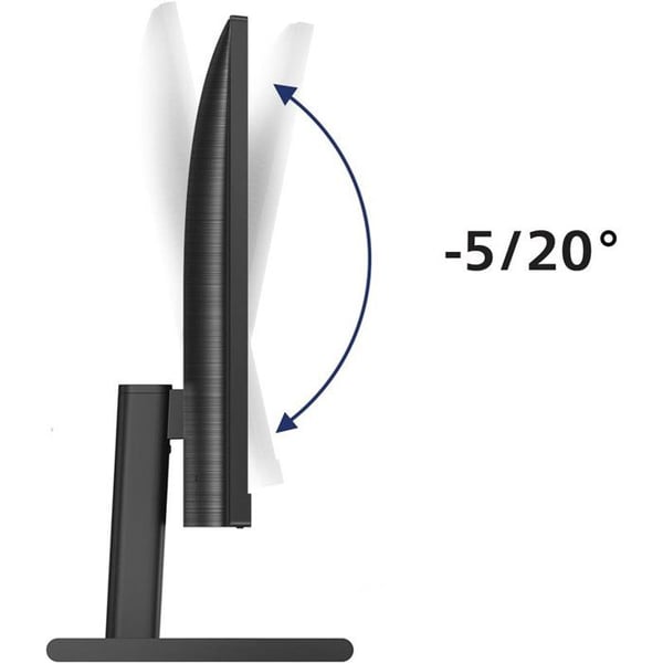 philips e line 245e1s-00 blackScreen Den 24-tums (61 cm) E-line-skärmen visar en exceptionell bild, samtidigt som dess eleganta design