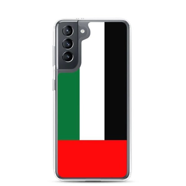 Telefonfodral - Samsung - Galaxy S23 Plus - Förenade Arabemiraten Flagga - Mjuk - Flerfärgad
