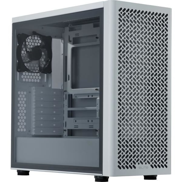 COOLER MASTER - Elite 502 Vit Lite - PC-chassi - Medium Tower ATX
