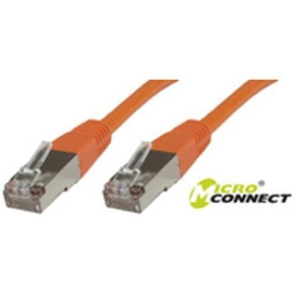 Microconnect 5M CAT6 SSTP nätverkskabel - Orange