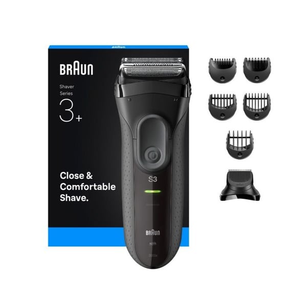 Braun uppladdningsbar elektrisk rakapparat - 3000BT