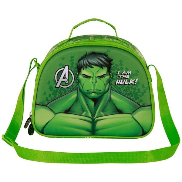 Sac Repas 3D - Hulk Rage - Grön - One Size