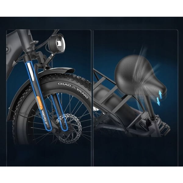 Foldbar elcykel - FAFREES - FF20 Polar - 500W - 48V 26.8Ah - 45 km/t