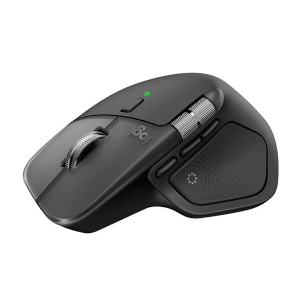 Logitech trådlös mus MX Master 4 för Mac Svart sidereal