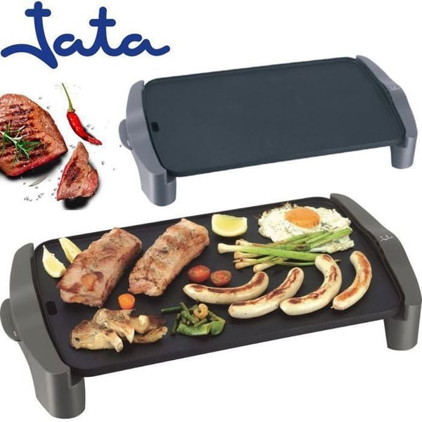 Grill och grill - JATA - GR-555A - 2500W - Svart - rektangulär yta