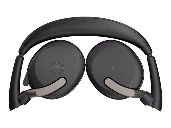 Jabra Evolve2 65 Flex MS Stereo - Headset - on-ear - Bluetooth - trådlöst - aktiv brusreducering - USB-A -