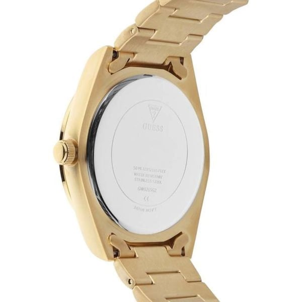 Klocka - Guess - Connoisseur GW0265G2 - Rostfritt stål - Guld - Multifunktionell