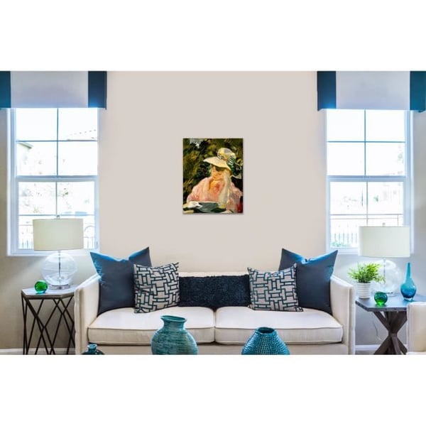Målning, Canvastryck - Madame Valtat - Louis Valtat - Väggdekoration - 40x50cm