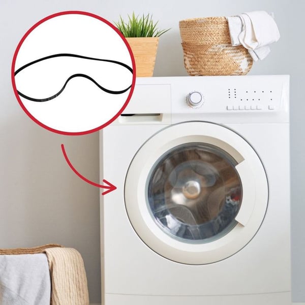 SOS Tillbehör Rem 1213 H8 för Tvättmaskin - C00083910 INDESIT, ARISTON HOTPOINT, WHIRLPOOL