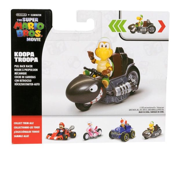 Figurine - Jakks Pacific - Koopa Troopa Kart - Realistiska detaljer - Kvalitetsfinish - För barn