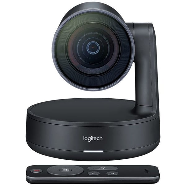 LOGITECH videokonferenskamera - 13 megapixlar - 60 fps - Mattsvart, skiffergrå - USB 3.0 - Video 3840 x 2160 - Autofokus