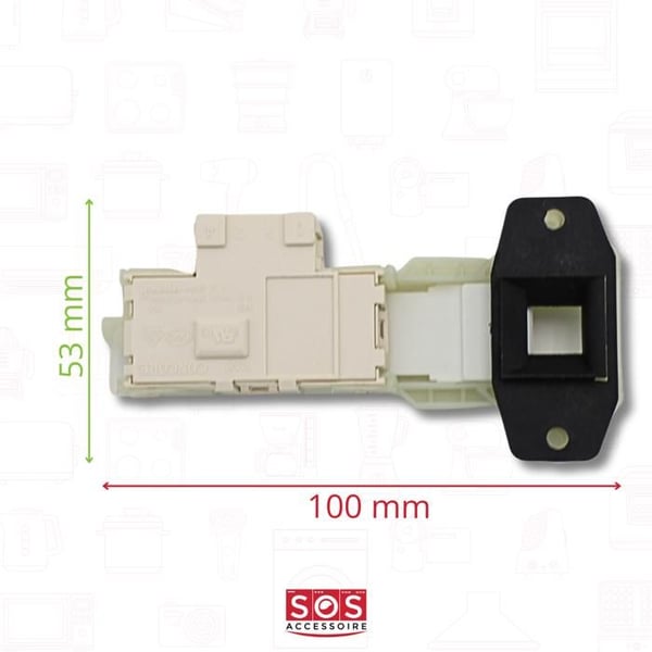 Inter+Säkerhet för dörr till tvättmaskin Haier HWD1460TVEME 0020400505C 0024000324 WM1050W