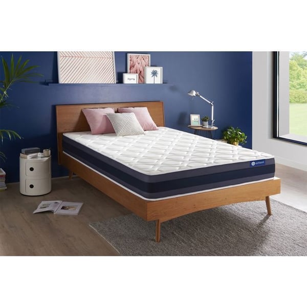 Madrass 160x220 cm Fjädrar i påsar och Minnesskum - Actiflex Morpho
