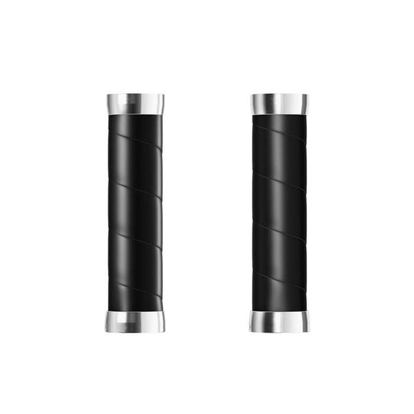 Handtag och Bar-ends Brooks BLG4LL0A17202 - Slanka Läderhandtag (130+130mm) - Svart